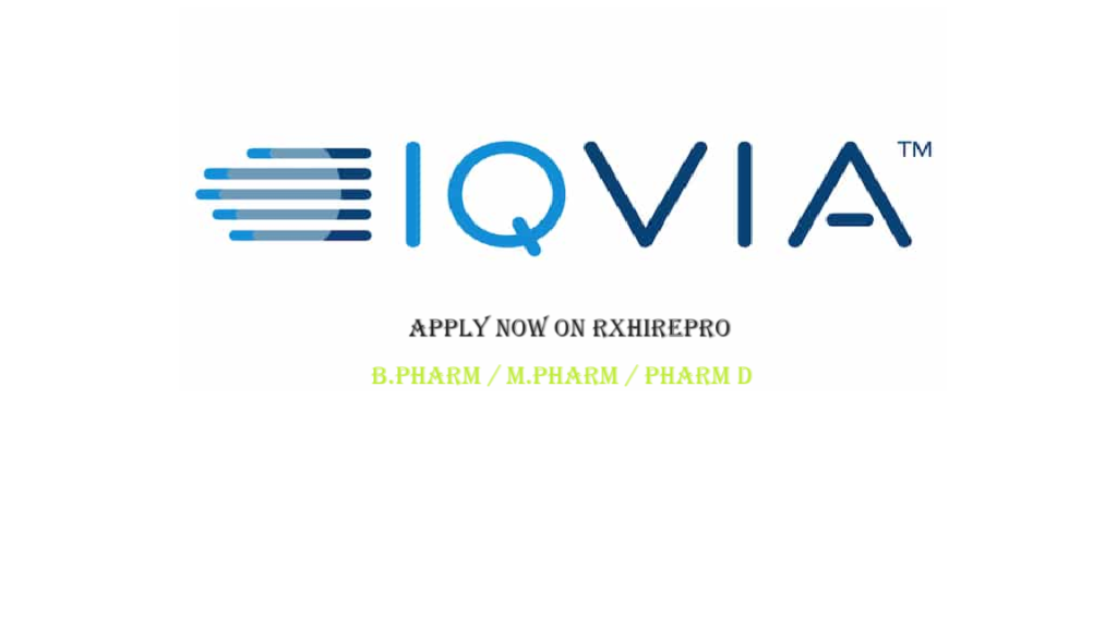 [Freshers-2024] IQVIA Hiring Clinical Data Specialist