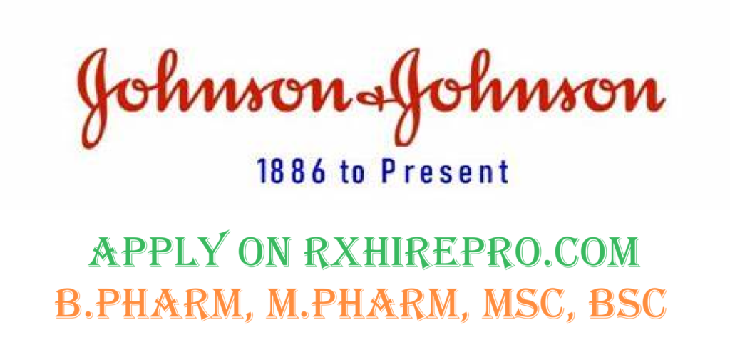 Johnson And Johnson Hiring For Quality Control-Rxhirepro-2024